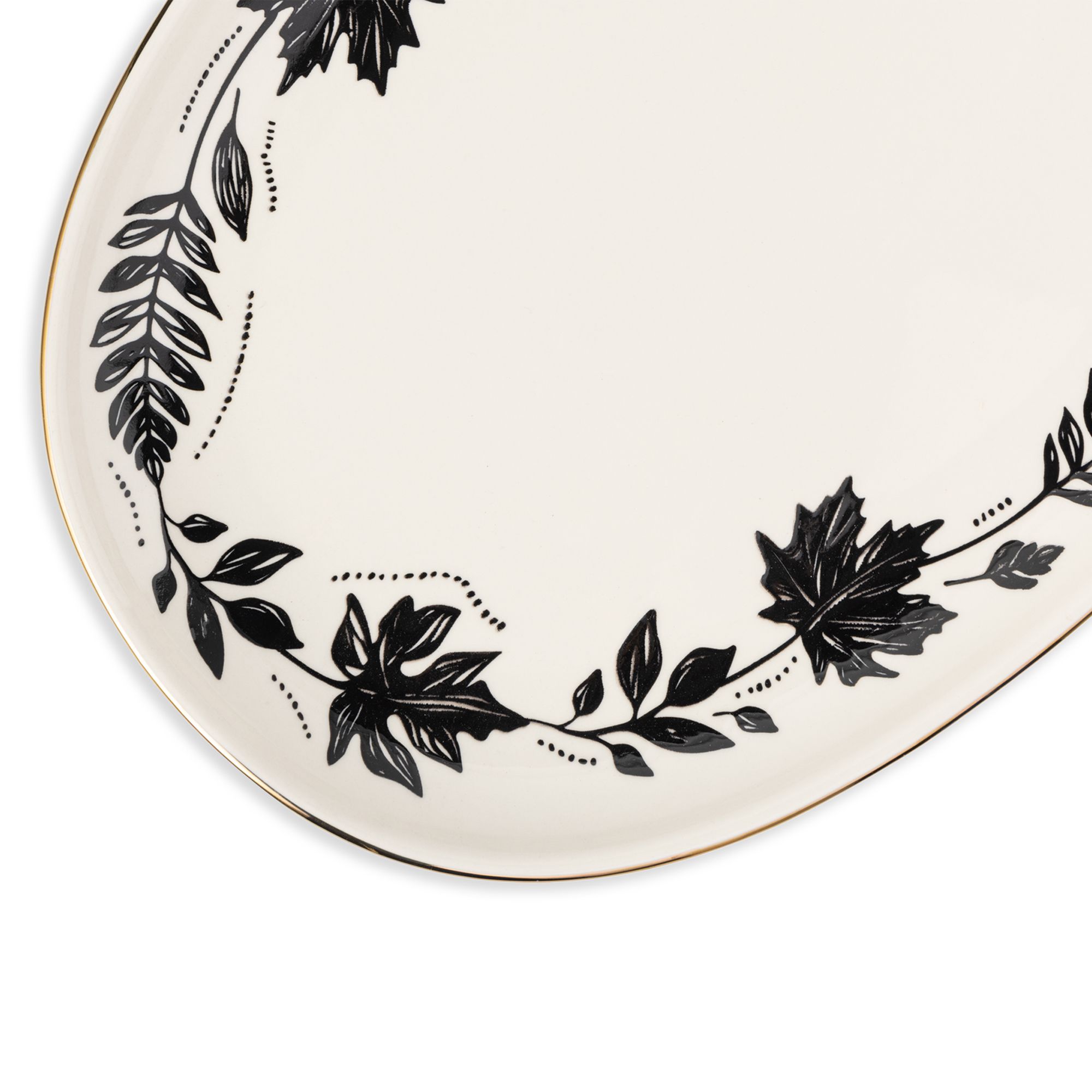 Thyme & Table Harvest 17" Oval Stoneware Serve Platter | Walmart (US)