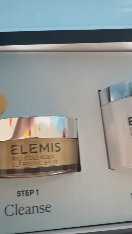 Elemis pro-collagen cleansing balm, Dynamic resurfacing facial pads, pro-collagen marine cream spf 30

#LTKVideo #LTKbeauty #LTKGiftGuide