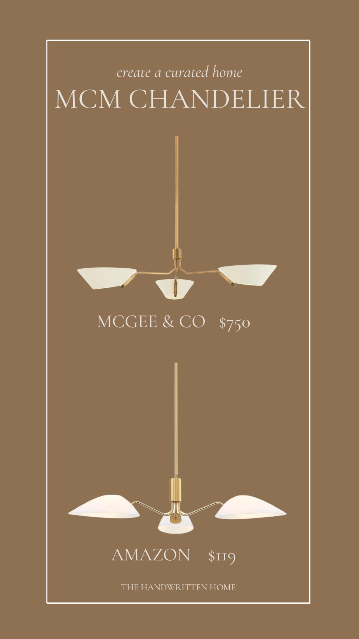 The Sacramento Chandelier from Troy Lighting at McGee & Co is the lighting option I have picked for the guest Room. It’s definitely an investment however I found a nearly identical version on Amazon for under $120 compared to $750!

Amazon home, Amazon lighting, guest room inspiration, McGee, MCM chandelier, affordable home decor 

#LTKHome #LTKSaleAlert #LTKStyleTip