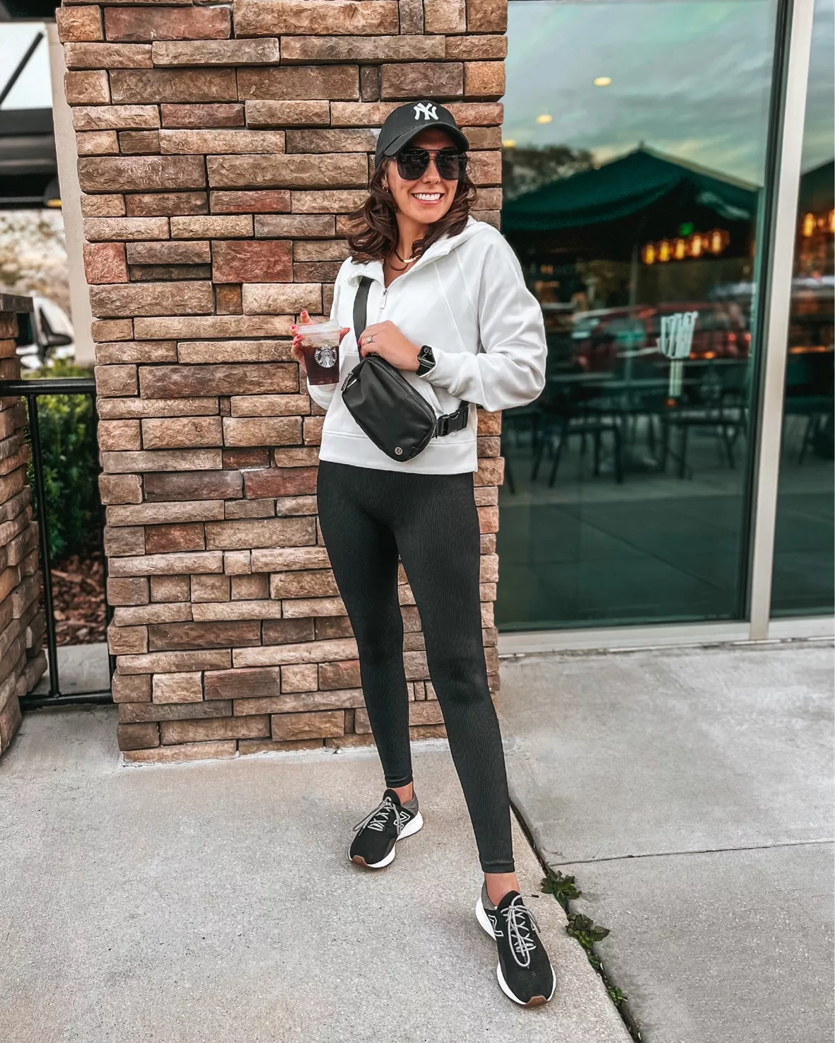 Scuba Oversized 1/2 Zip Hoodie curated on LTK  Lululemon outfit fashion,  Outfits with leggings, Athleisure outfits