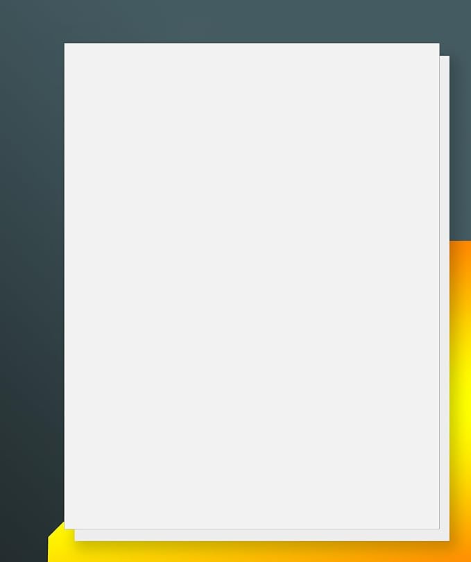 8.5" x 11" Full Sheet Label Sticker Paper for Laser & Inkjet Printers [100 Sheets,100 Labels] | Amazon (US)