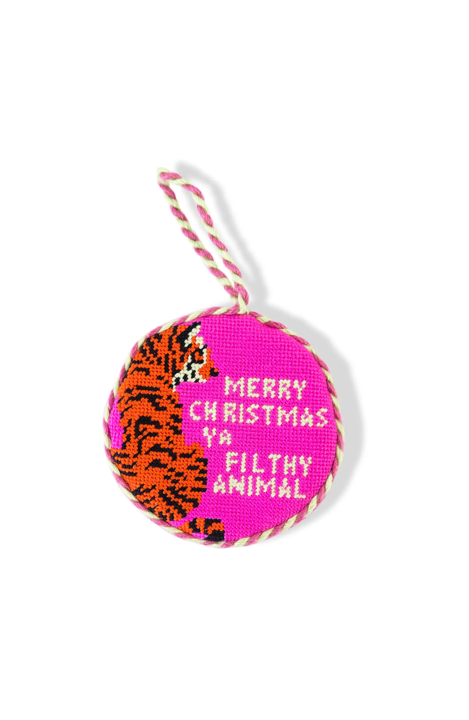 Furbish Needlepoint Ornament - Filthy Animal | Nordstrom | Nordstrom