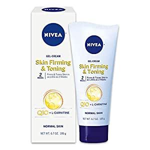 NIVEA Skin Firming and Toning Body Gel Cream with Q10, Firming Body Cream, Moisturizing Skin Crea... | Amazon (US)
