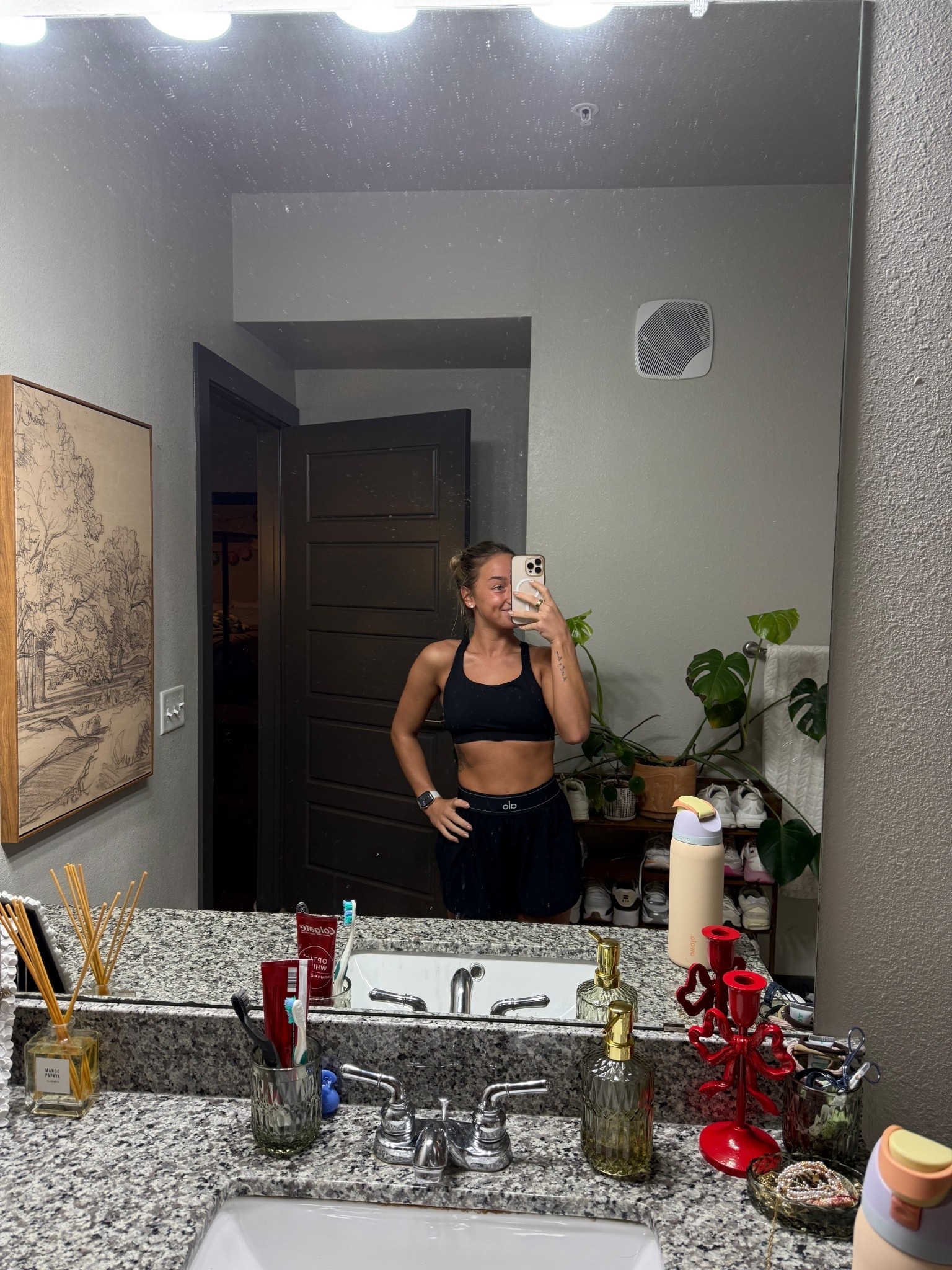 Bra + shorts kind of run today ✨

#LTKootd #LTKActive #LTKdayinmylife