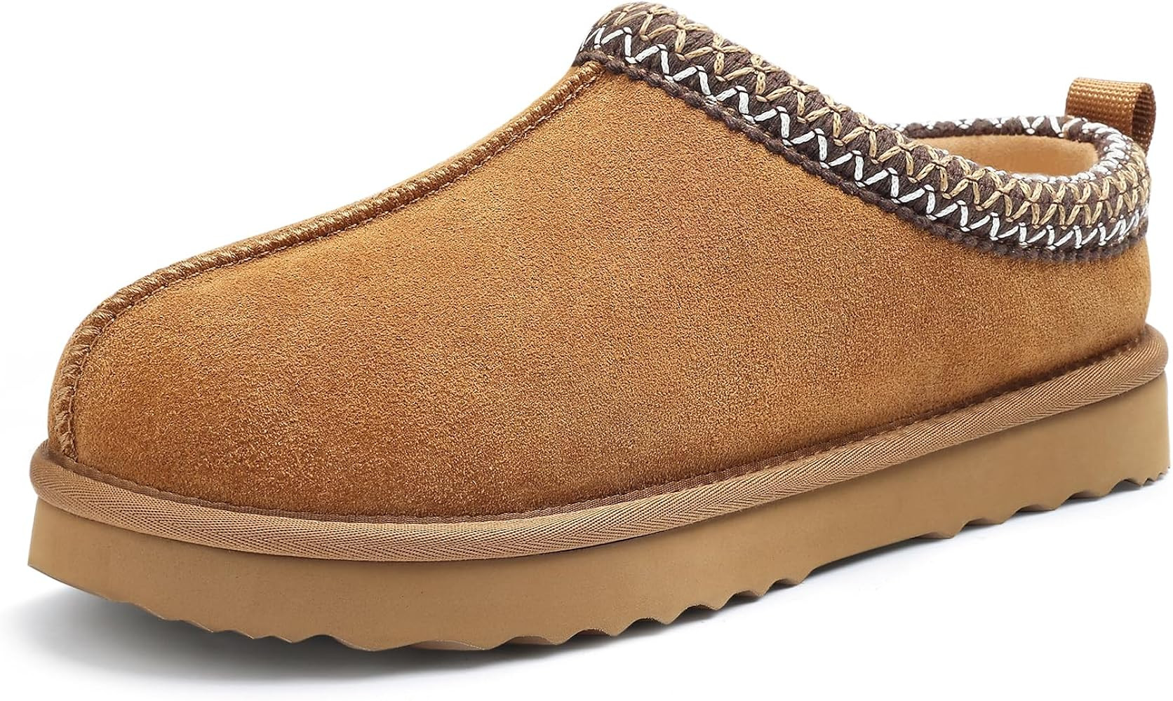 Litfun Women's Fuzzy House Slippers Genuine Suede Fluffy Winter Slipper Cozy Furry Warm Shoes Ind... | Amazon (US)