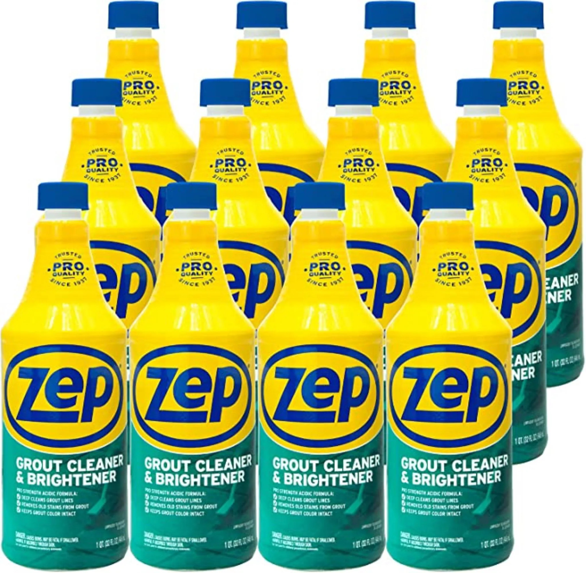 Zep Grout cleaner and Brightener 12 -Pack 32-oz Stainless Steel | ZU104632CP | Lowe's