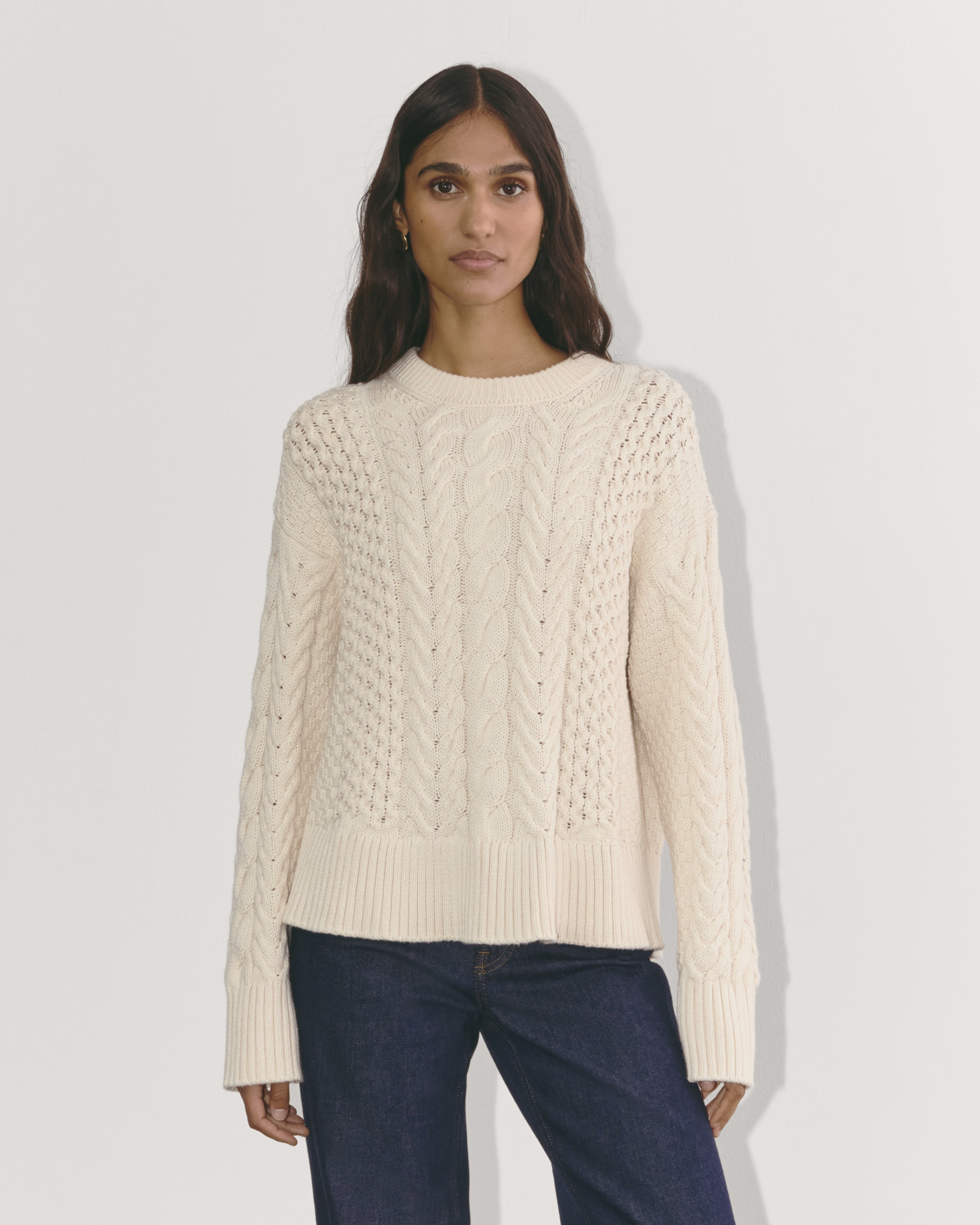 The Cable Sweater in Everyday Cotton | Everlane
