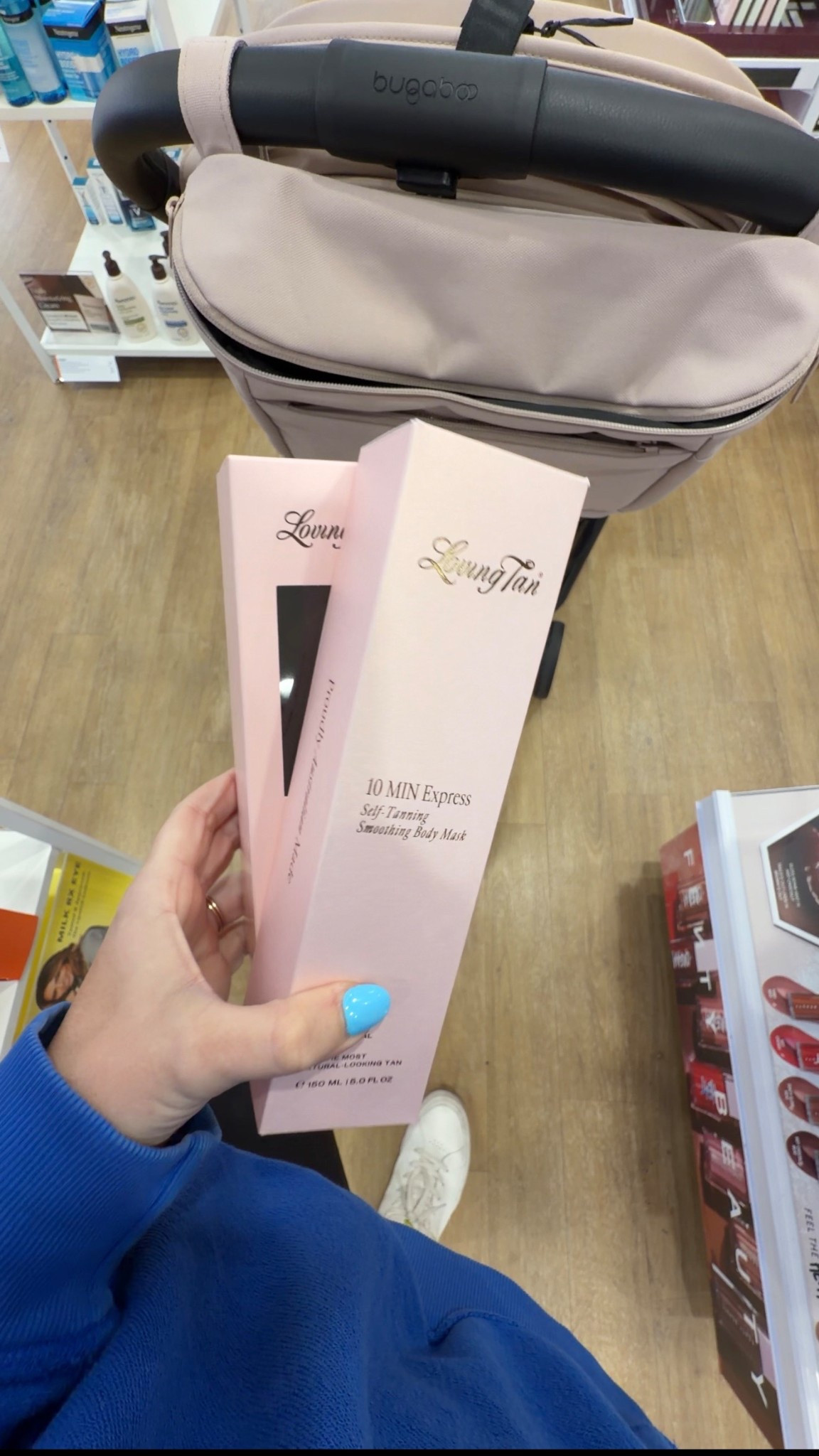 new super fast self tanner!! so excited about this, I already used and loved it!