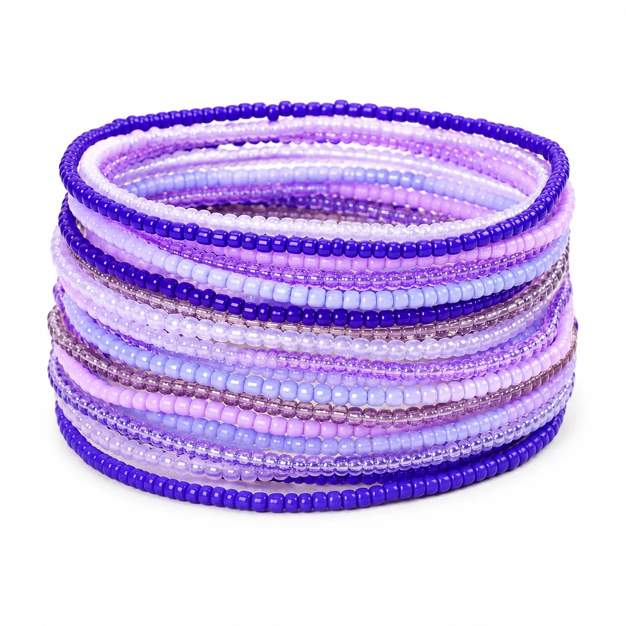 Hydrangea Hues Bundle (set of 18 bracelets) | Erin McDermott Jewelry