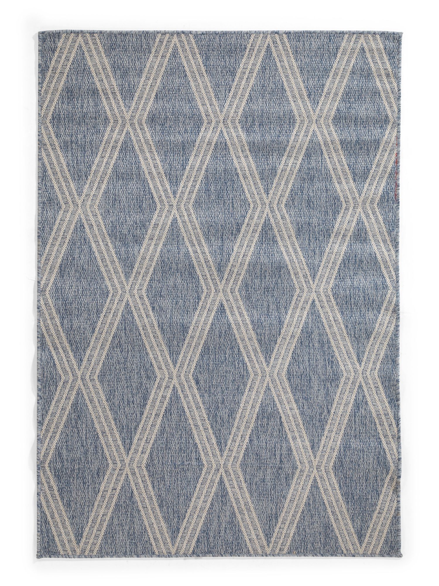 Made In Turkey Diamond Pattern Indoor Outdoor Area Rug | TJ Maxx