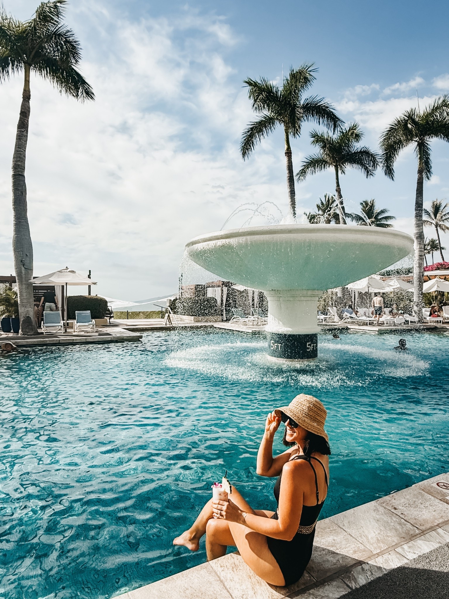 Poolside in Maui 💦🍍

Black and gold detail, one-piece, one-shoulder swimsuit — size medium 

Spring break, swim look, Amazon, Amazon fashion, Amazon swimwear, look for less, vacation style, Moms on vacation  ￼

#LTKOver40 #LTKSwim #LTKootd
