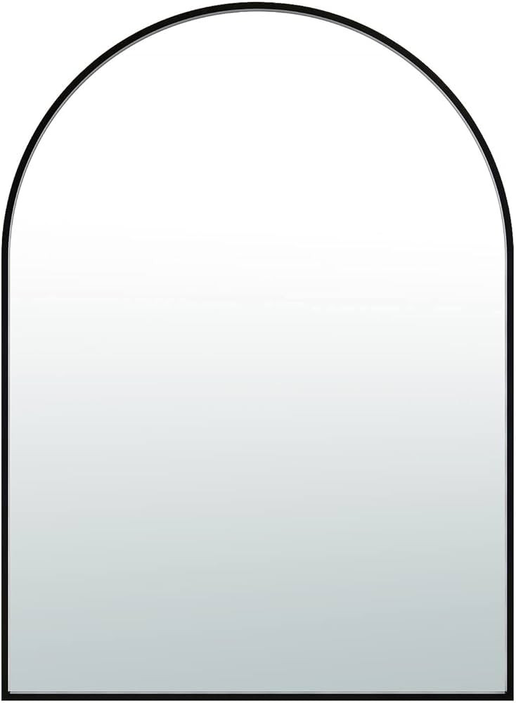 SCWF-GZ 20x30 Arch Mirror Square Wall Mounted Metal Frame Mirrors for Entryway Bedroom Bathroom L... | Amazon (US)