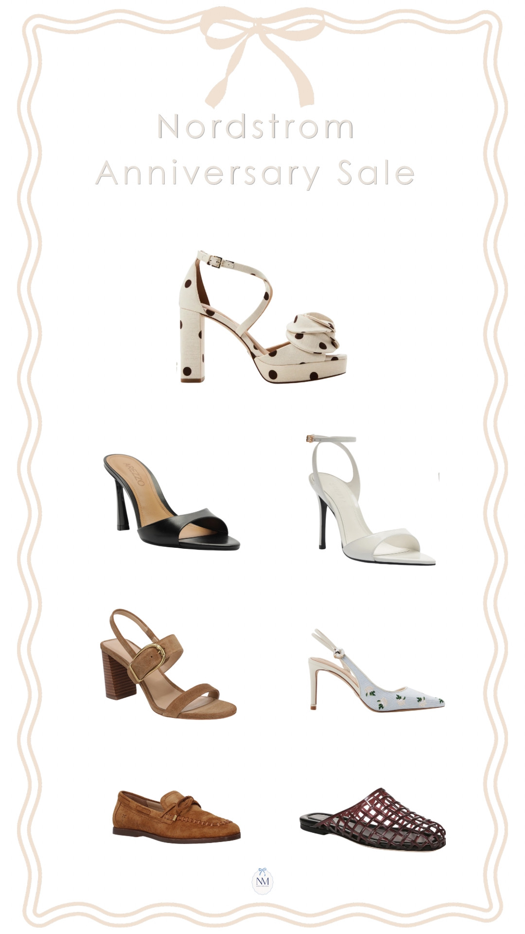 anniverary sale heels and loafers on sale polka dots strappy sandals mules 

 #LTKSeasonal #LTKOver40 #LTKSaleAlert
