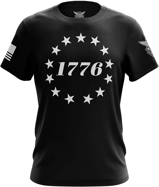 We The People Holsters - 1776 Betsy Ross Flag - Short Sleeve Unisex T-Shirt | Amazon (US)