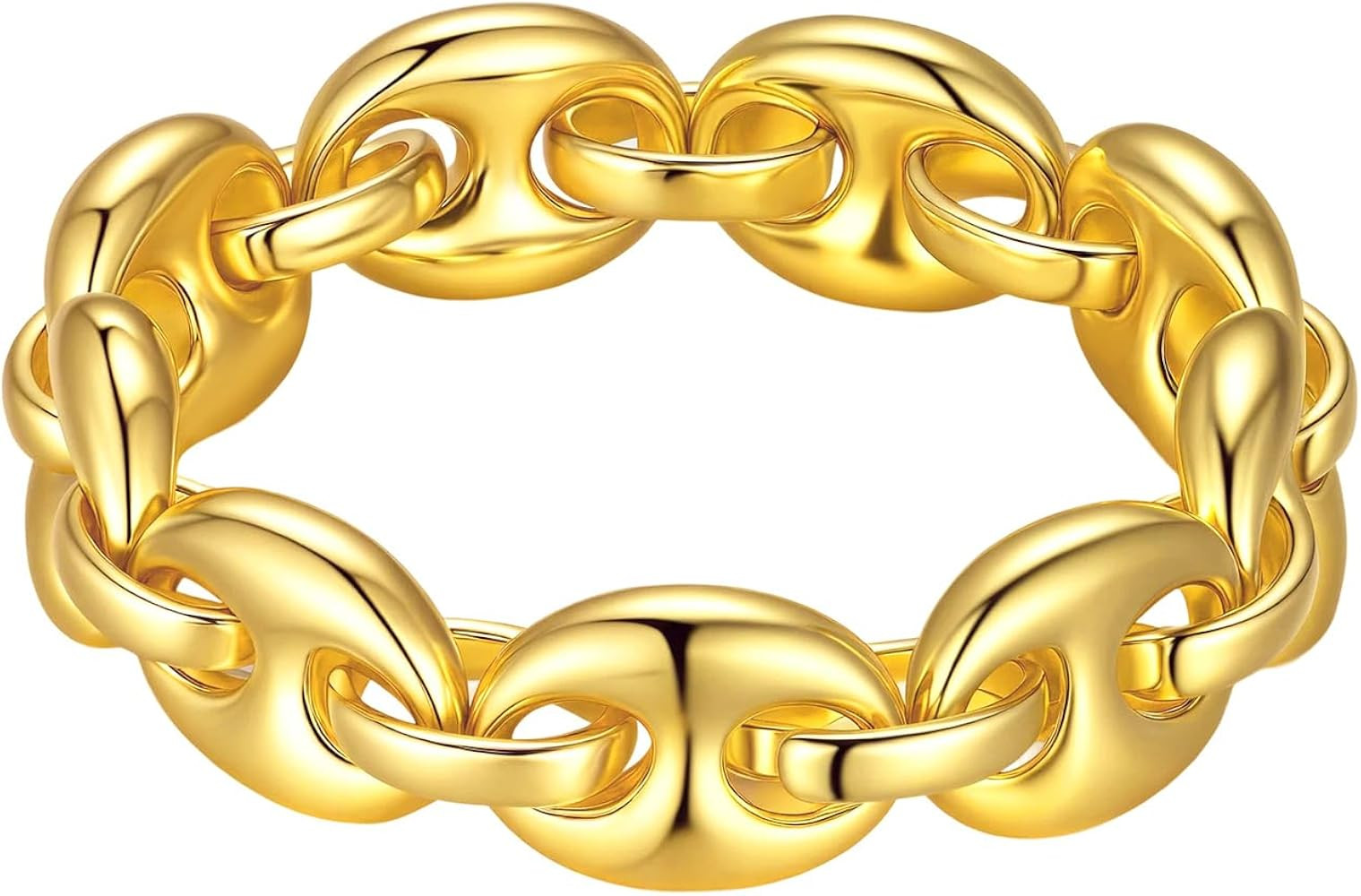 Chunky Chain Bracelets for Women Statement Stretch Link | Amazon (US)