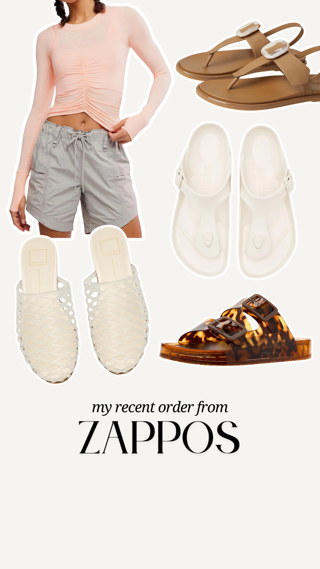 My Recent Order from Zappos 

 