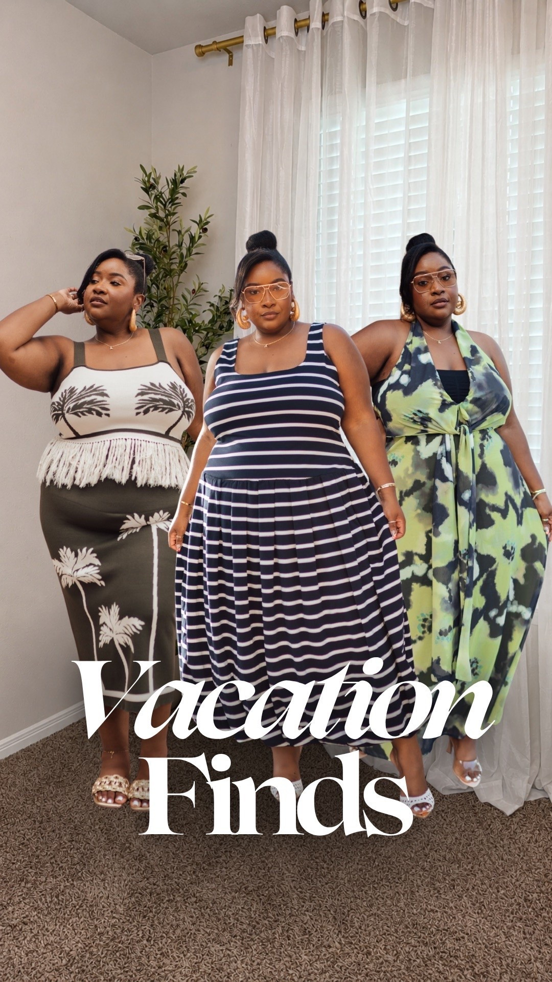 Already booking my next vacation & these plus-size vacation finds from @Eloquii definitely need to come with me! I ordered a 18 in the first set and a size 20 in the last two. Which outfit was your favorite?
 
#plussizestyle #vacationoutfits #plussizeinfluencer #plussizeoutfits #resortwear

#LTKootd #LTKTravel #LTKPlusSize
