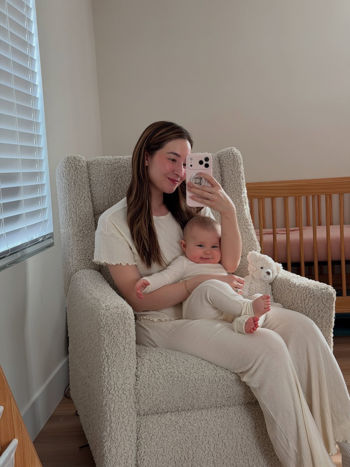 Cozy girls 🧸🤍 matching pjs from @sollybaby 🤍Use code AYAKO73122 for a discount ✨
.
.
.
.
#momanddaughter #ootdbabygirl #babygirl #girlmom #motherhood #momstyle #matchingpjs #teddybear #sollybaby #pointelle #nursery

#LTKdayinmylife #LTKBaby #LTKmomlife