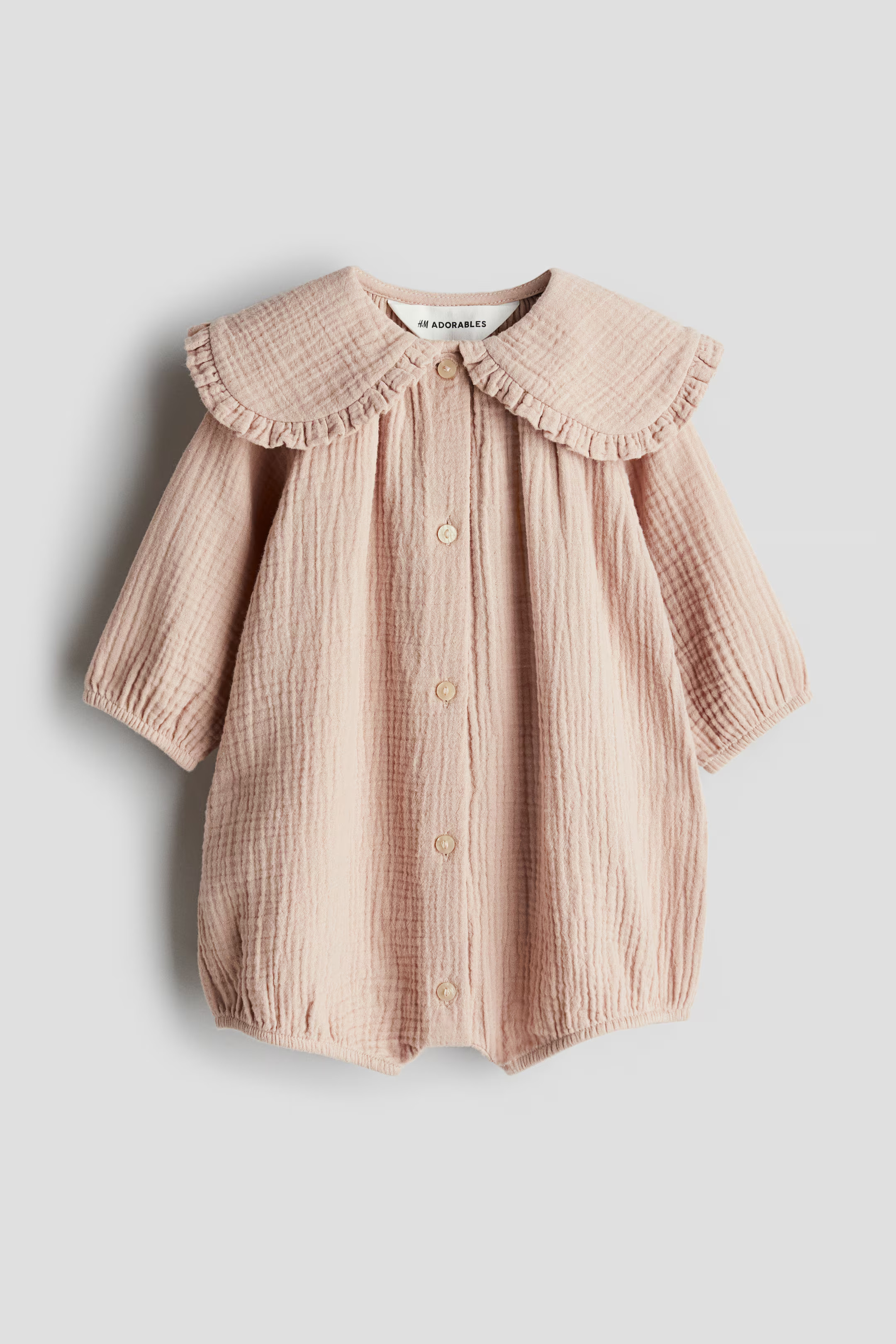 Cotton Muslin Romper Suit | H&M (US + CA)