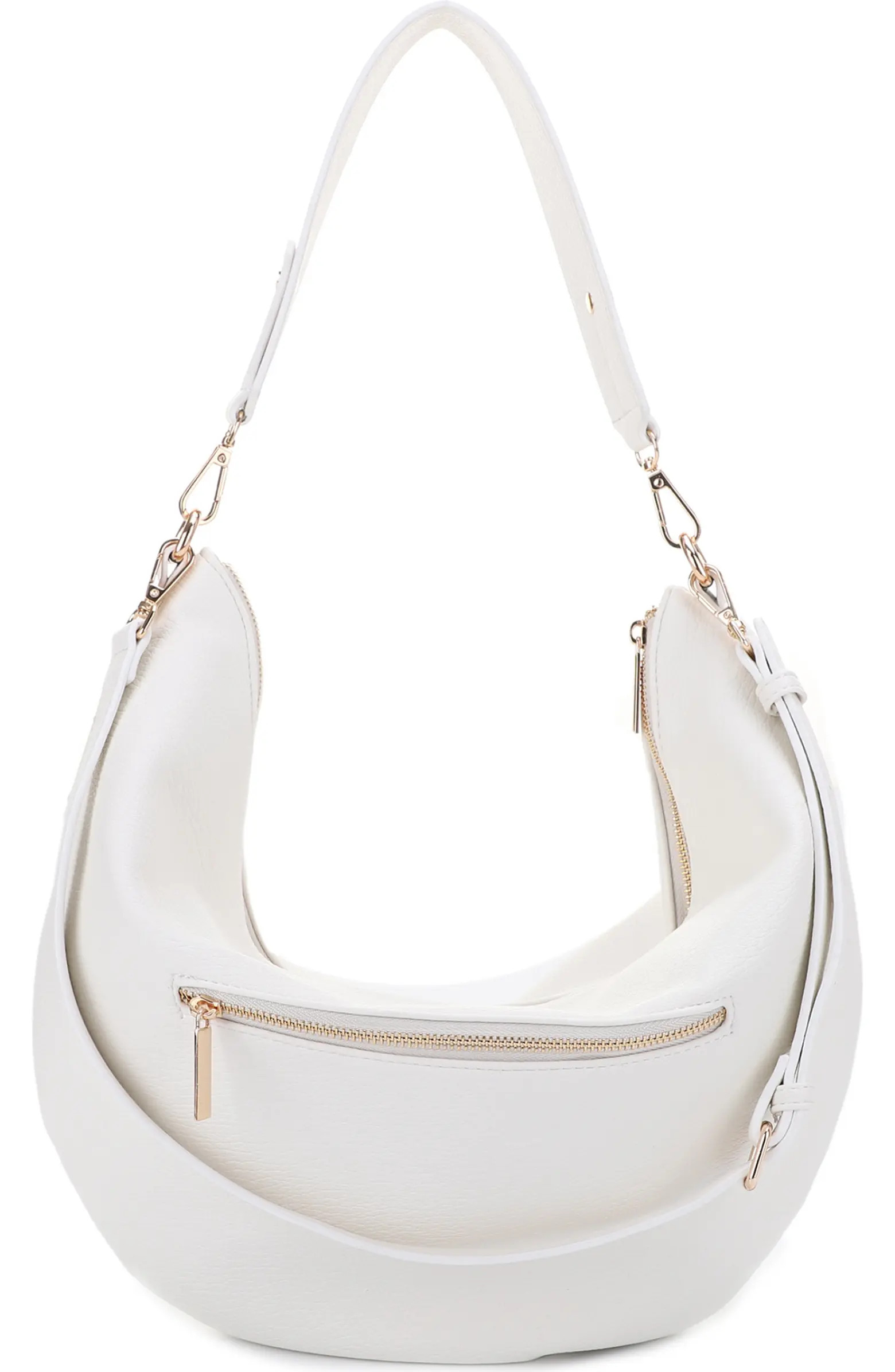 Megan Recycled Vegan Leather Hobo Sling Bag | Nordstrom