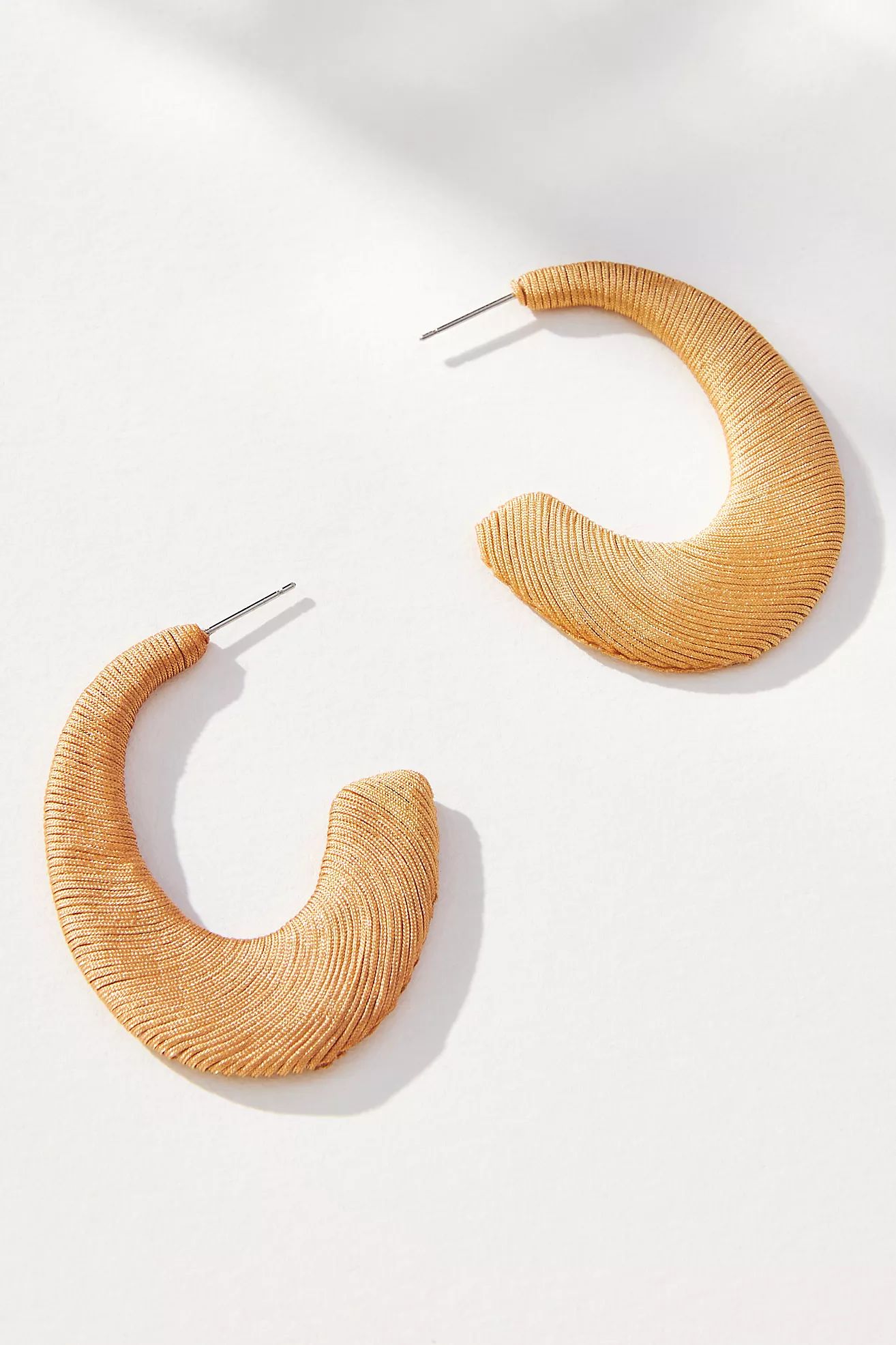 Wrapped Hoop Earrings | Anthropologie (US)