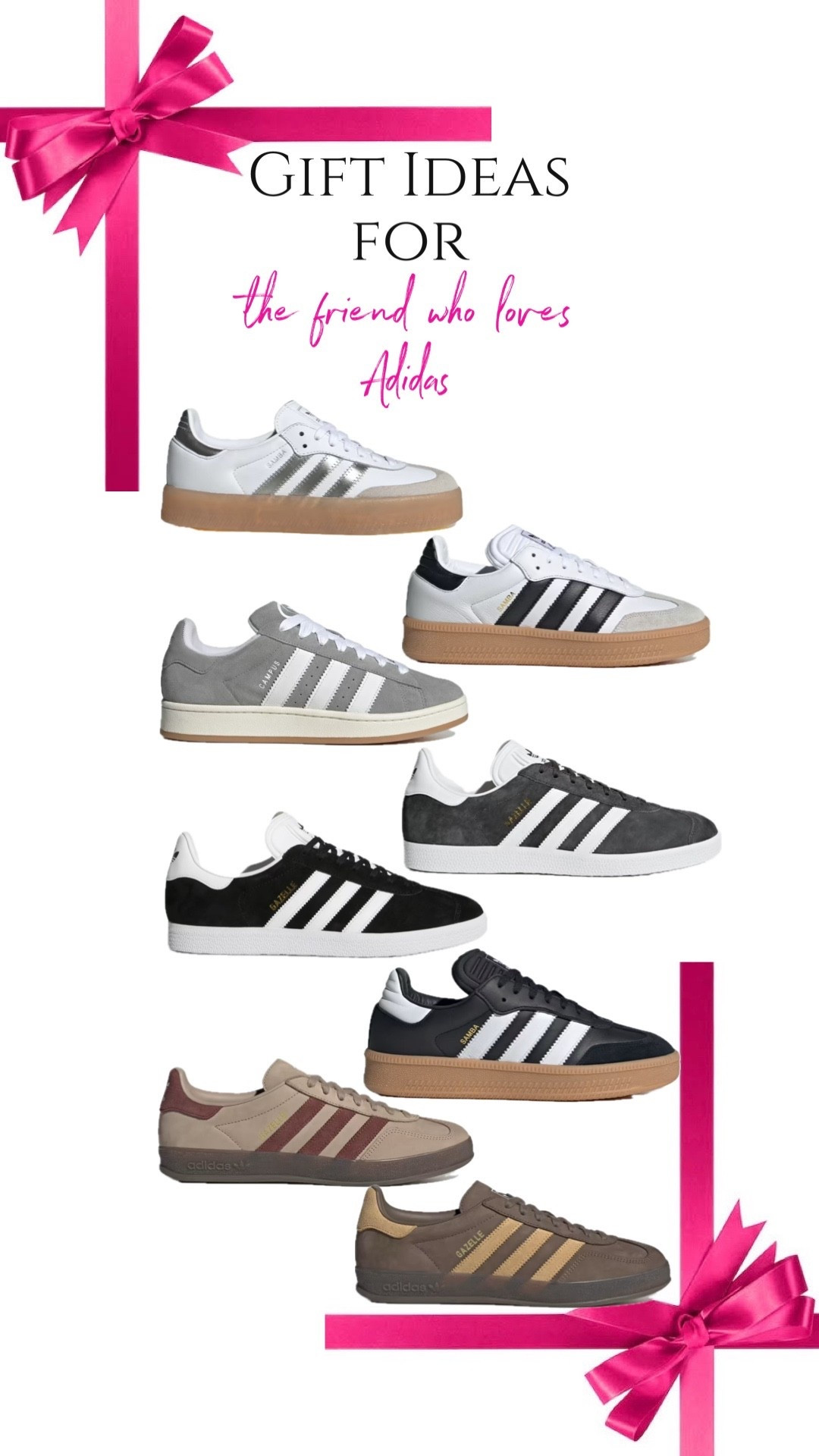 Calling all my neutral girlies! Adidas is having a major sale on the perfect sneaker for everyday! They match with jeans, leggings, skirts, and dresses! 

#LTKSaleAlert #LTKGiftGuide #LTKFindsUnder100