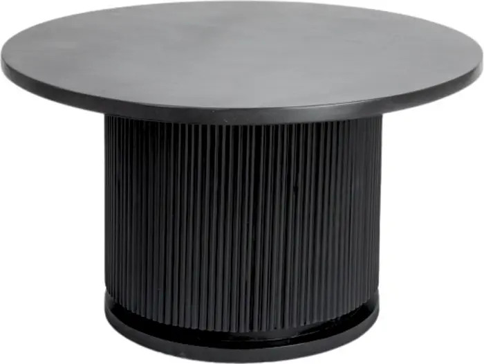 Pedestal Coffee Table with Ribbed Base | Nordstrom