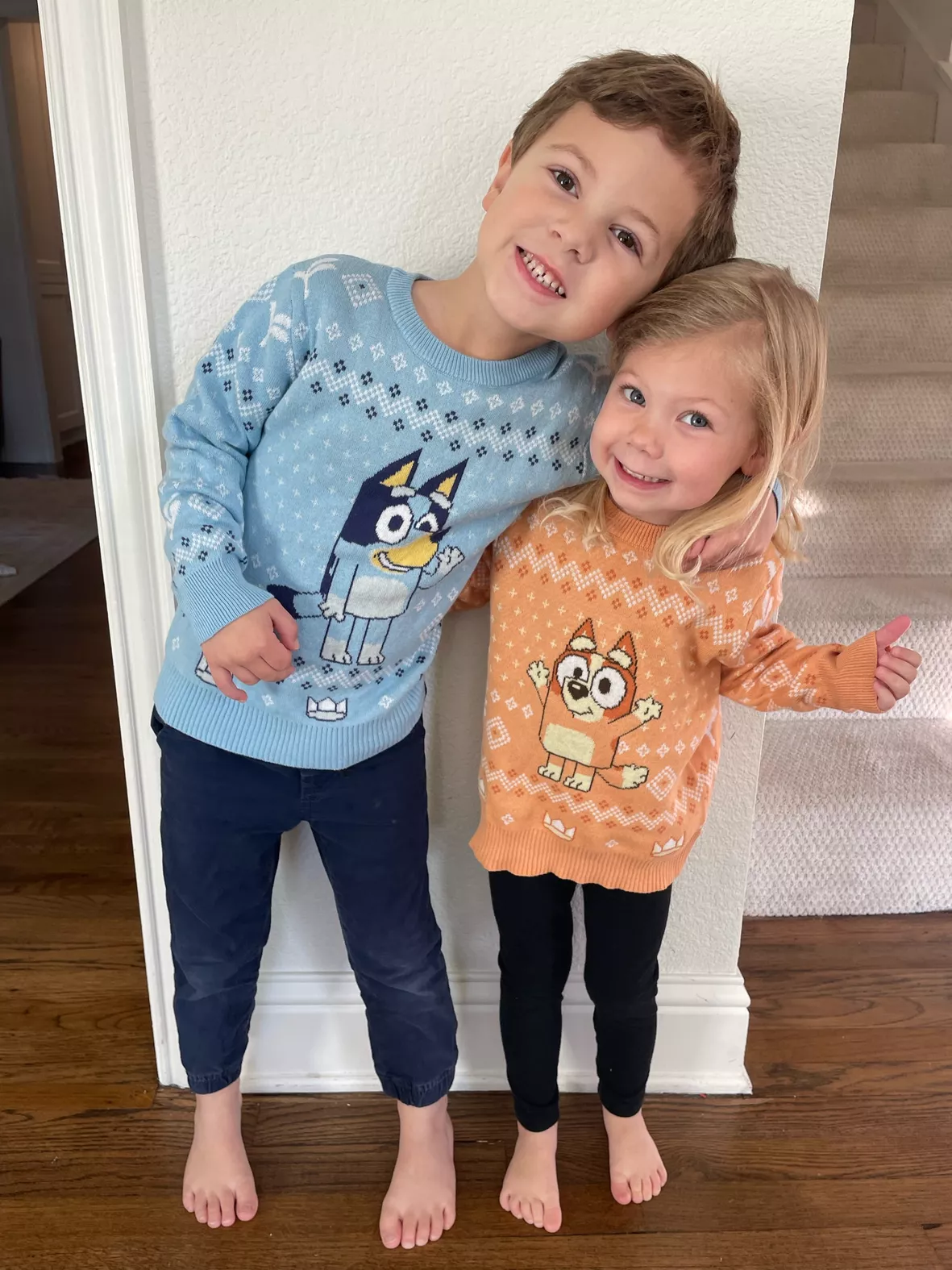 Bluey Bingo Girls Fleece Fur Sweatshirt Toddler to Big Kid