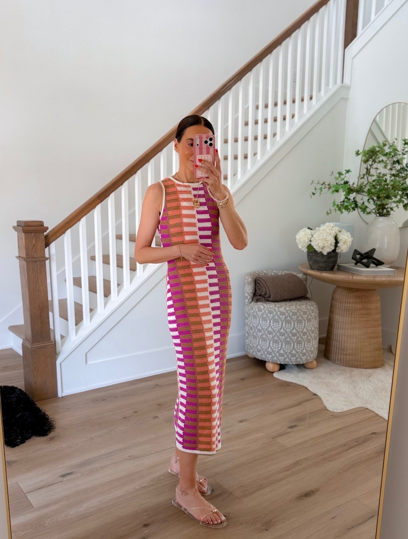 TARGET CIRCLE DEAL! This striped knit dress is such a standout find. The body skimming fit makes it feel elevated and put together, while the bold color blocking keeps it fun and perfect for summer. It’s one of those pieces you can wear with flat sandals for daytime or dress up with simple jewelry for dinner or vacation nights.

Striped knit dress, Summer outfit, Vacation style, Casual chic, Everyday dress, Travel wardrobe, Easy summer outfit, Statement dress, Resort wear, Comfortable fashion, target fashion find, annabrstyle

#LTKootd #LTKOver40 #LTKSaleAlert