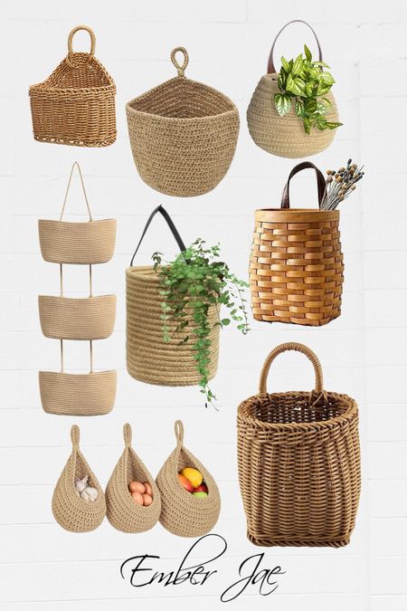 Gift for the plant loving mom🌱
Hanging baskets to set potted plant in

#LTKGiftGuide #LTKHome #LTKStyleTip