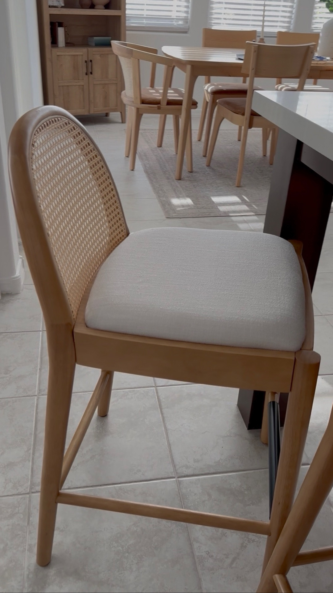 These beautiful rattan bar stools from Amazon are sturdy and of great quality. They are 26-inch counter-height bar stools with backrests, and they have a modern and classy design. 




Farmhouse Linen Fabric Kitchen Stools, Amazon home finds, Amazon bar stools, Amazon chairs, Amazon furniture, kitchen refresh

#LTKSeasonal #LTKHome #LTKSaleAlert