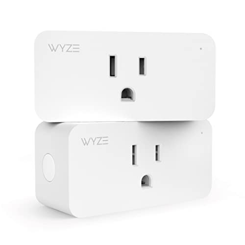 Wyze Plug, 2.4GHz WiFi Smart Plug, Works with Alexa, Google Assistant, IFTTT, No Hub Required, Two-Pack, White | Amazon (US)