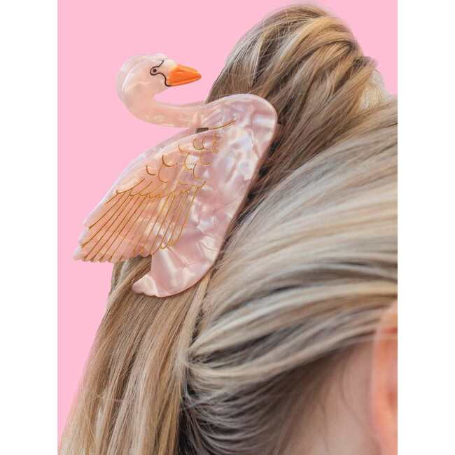 Packed Party | Swan Style Claw Clip (Multicolor, One Size) | Maisonette | Maisonette