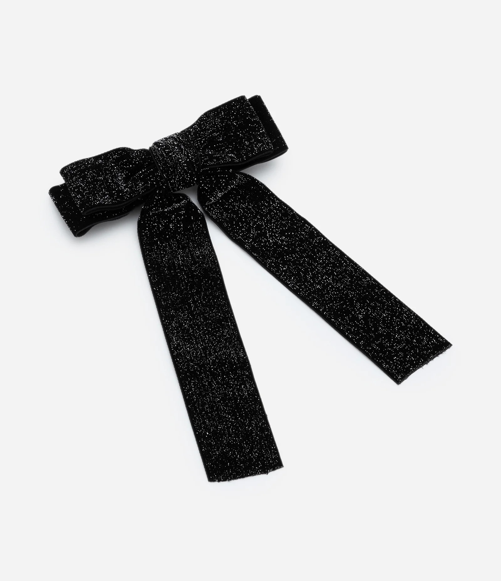 Presilha de Cabelo Infantil Modelo Laço com Glitter - Tam U Preto | Renner (BR)