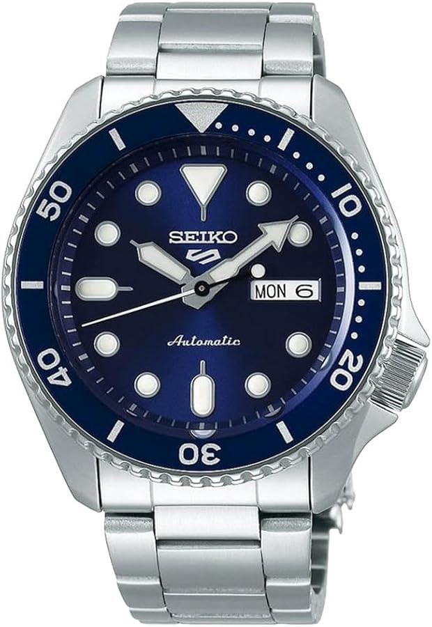 SEIKO Men's Analogue Automatic Watch 5 Sports | Amazon (US)