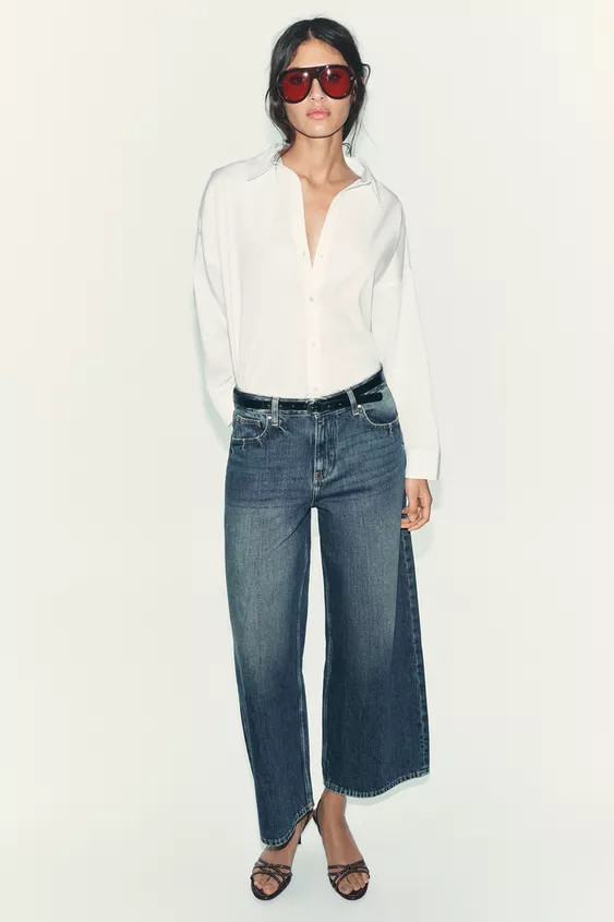 POPLIN BUTTON SHIRT | Zara US