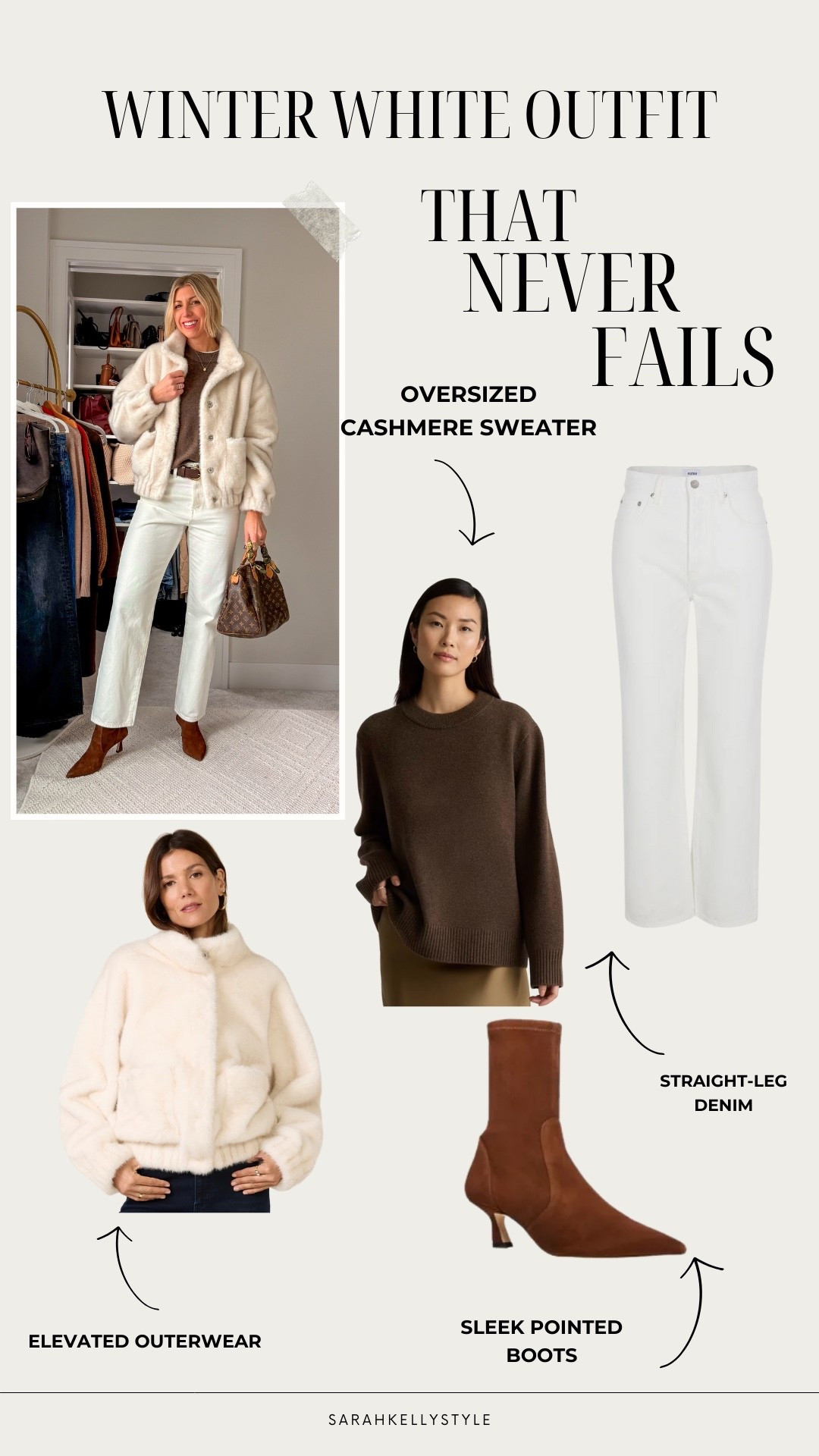 Wondering how to wear white during winter?
Here is an easy outfit formula for you to follow!

#LTKSeasonal #LTKootd #LTKmomlife