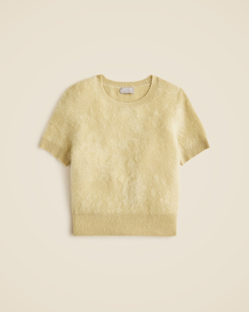 Brushed cashmere T-shirt | J. Crew US