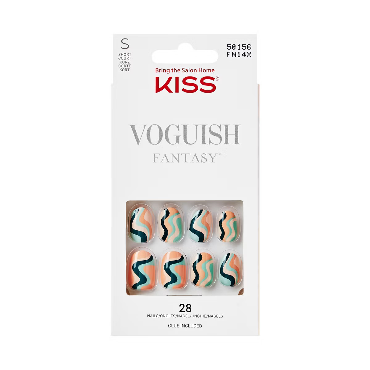 KISS Products Gel Fantasy Fake Nails - Replay - 31ct | Target