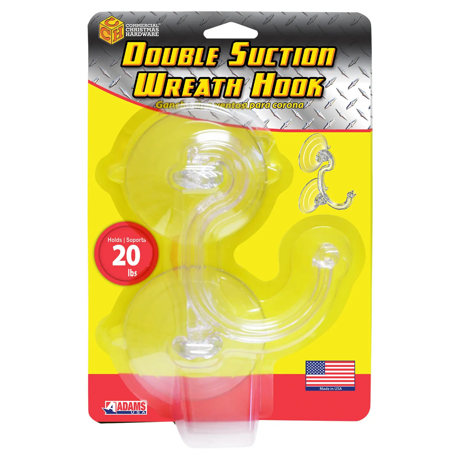Adams Wreath Holder Suction Cup 1 pk | Ace Hardware