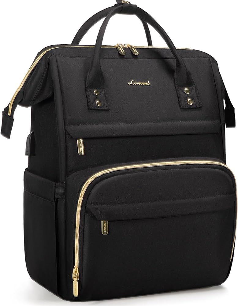 LOVEVOOK Laptop Backpack Women Teacher Backpack Nurse Bags, 15.6 Inch Womens Work Backpack Purse ... | Amazon (US)