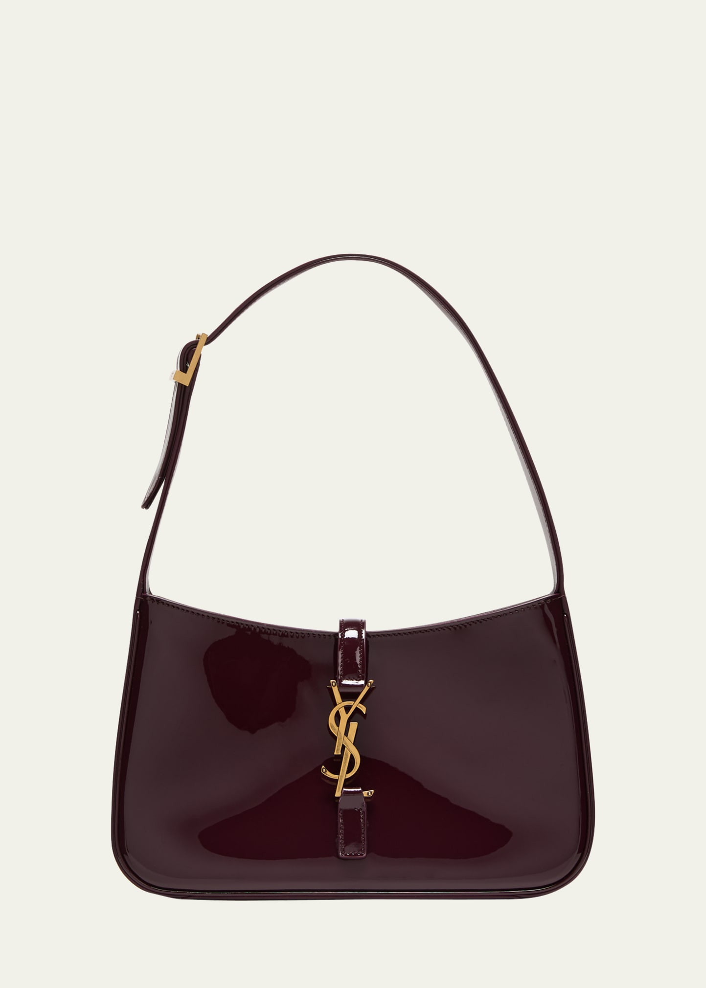 Saint Laurent Le 5 A 7 YSL Shoulder Bag in Patent Leather | Bergdorf Goodman
