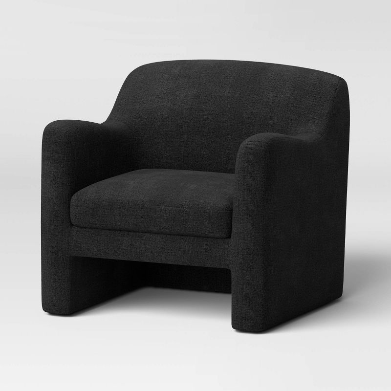 Maldone Curved Upholstered Accent Chair - Threshold™ | Target