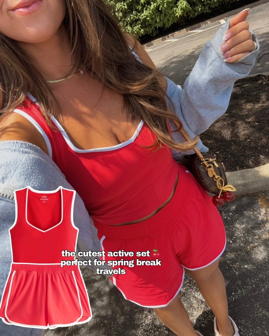 Abercrombie sale!! Love this red set! Perfect for spring break travels coming up 🍒

#LTKTravel #LTKootd #LTKSeasonal