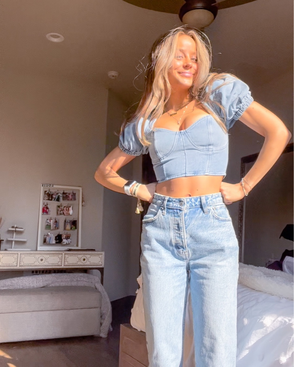 Fun dress up // country outfits // summer concert // denim top

#LTKSeasonal #LTKU #LTKunder100