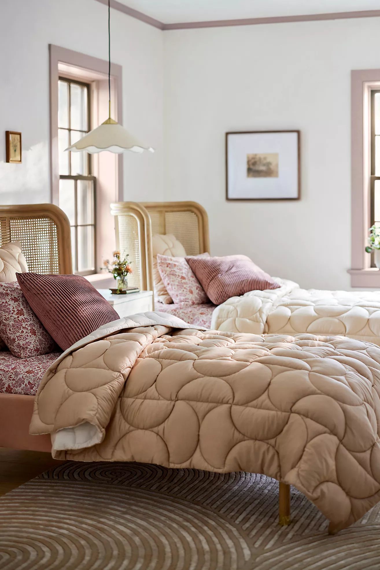 Polaire Solid Quilt | Anthropologie (US)