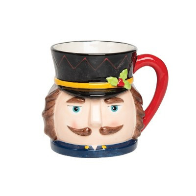 C&F Home 30 oz. Christmas Soldier Nutcracker Dolomite Large Coffee Tea Hot Cocoa Mug | Target