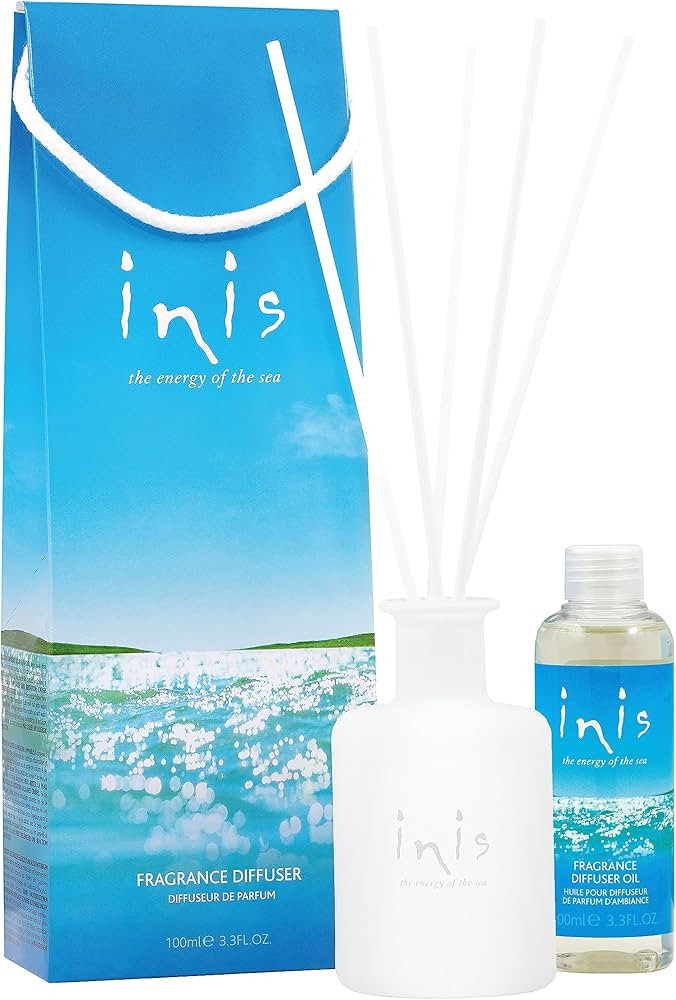 Inis The Energy of The Sea Fragrance Diffuser Set 3.3 Fluid Ounce | Amazon (US)