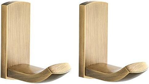 BigBig Home Brass Bath Towel Hooks Super Heavy Duty Wall Mount Antique Brass Finish Hook, Fit for... | Amazon (US)