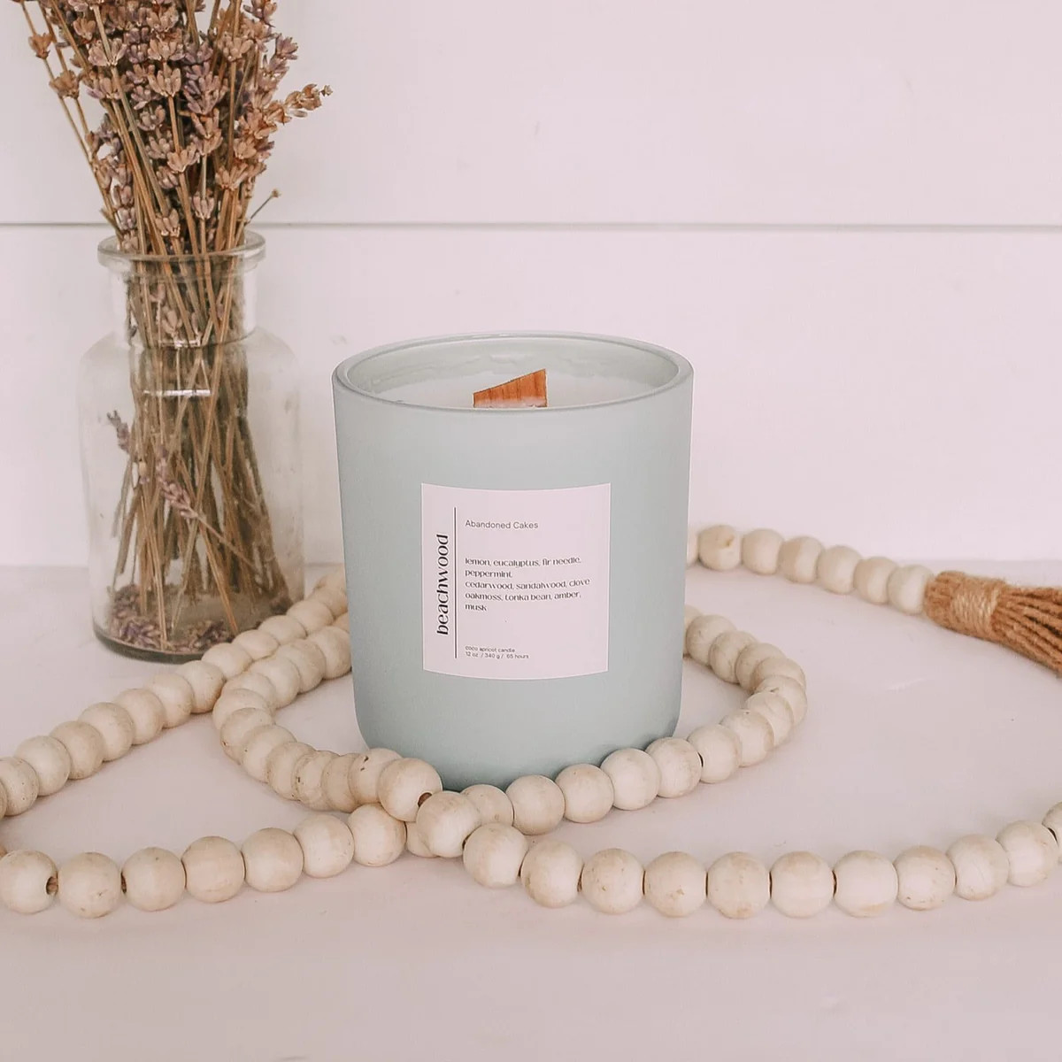 Cloud Matte Glass Jar | Abandoned Cakes